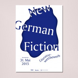 New German Fiction – Plakat 2015 